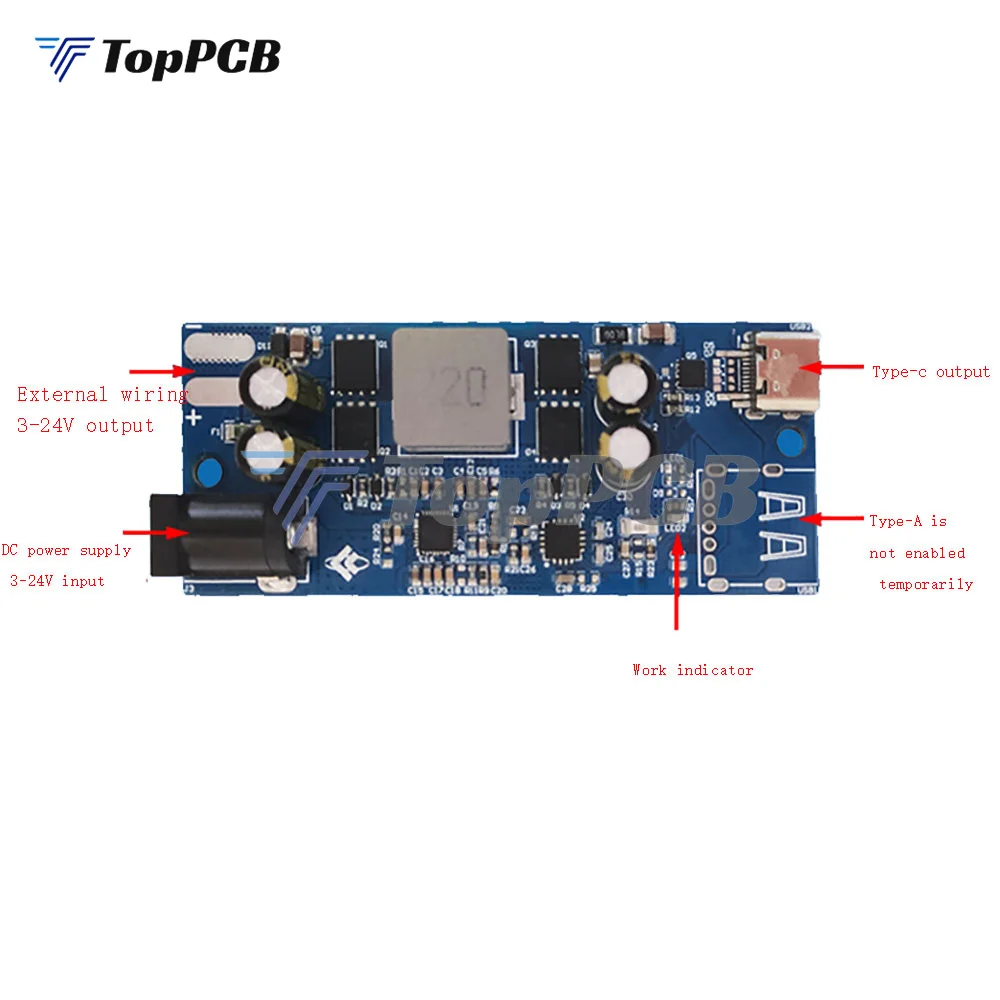 Full Protocol Fast Quick Charging Module SW2303 PL5501 USB Type-C PD QC FCP SCP AFC SFCP PE Step Up Down Buck Boost Power Supply