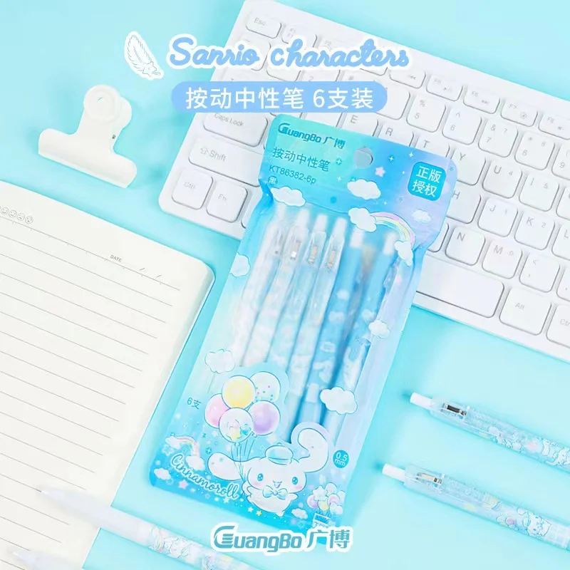 kawaii stationery items offices accessories Writing pens sanrio gel pens back to school cinnamoroll cute pens sets school useful