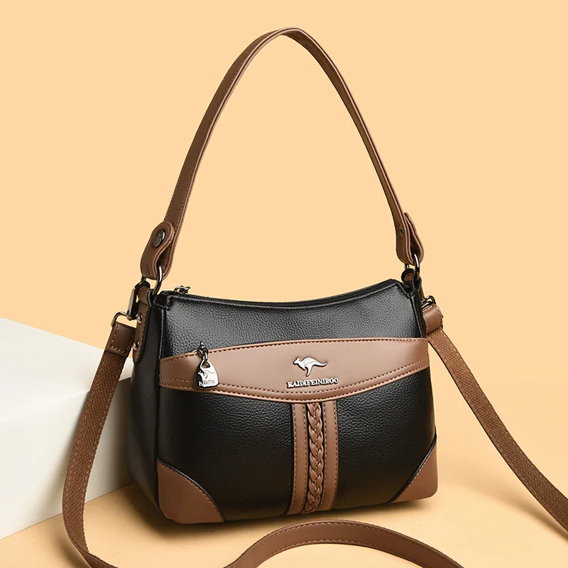 

Soft PU Leather Women Bag Branded Designer Ladies Handbag 2026 Luxury Female Shoulder Bag Large Capacity Crossbody Bags Sac