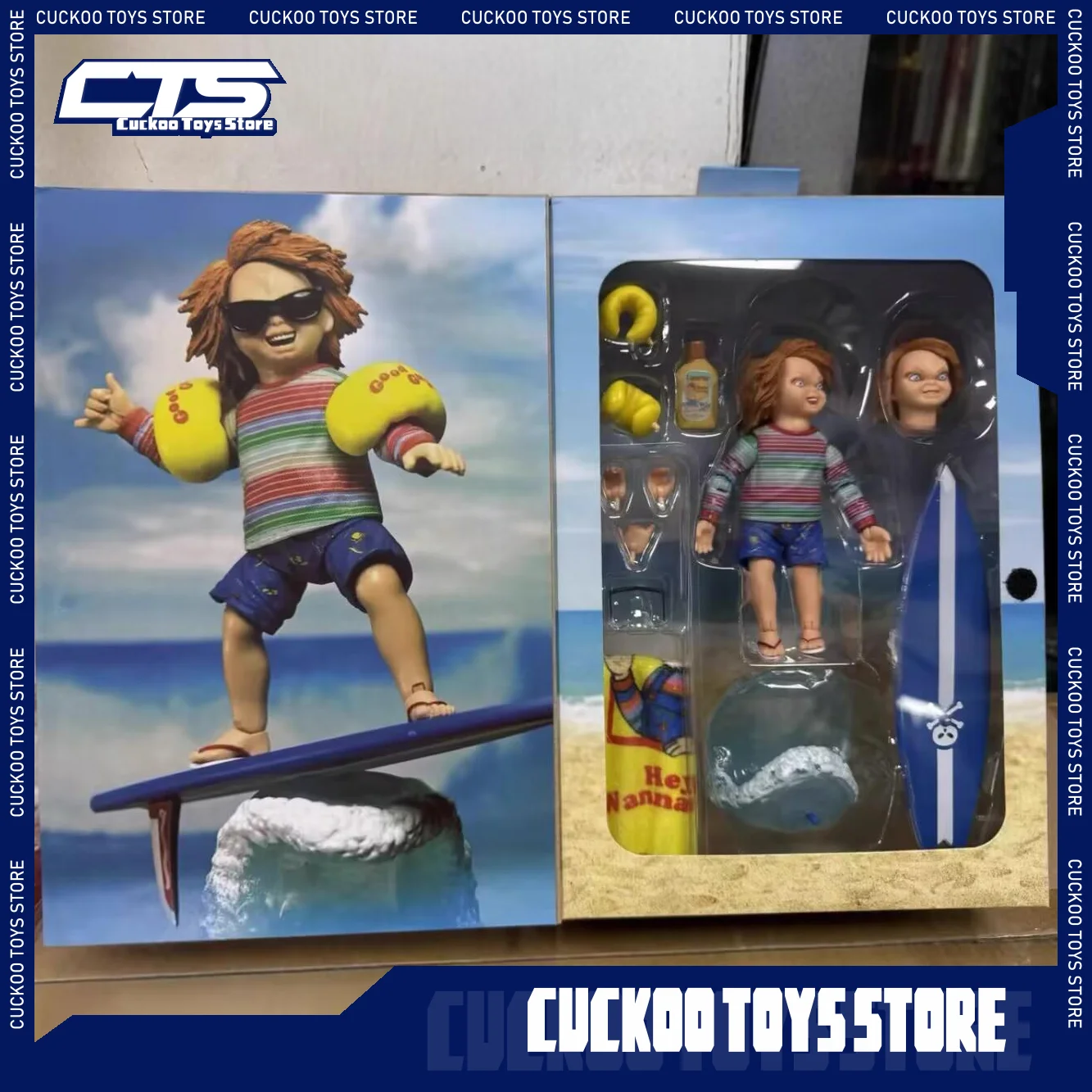 

New Neca Chucky Sdcc Action Figure He Wants You Be A Best Friend Child'S Play Chucky Figure Toys Doll Christmas Toys Gift