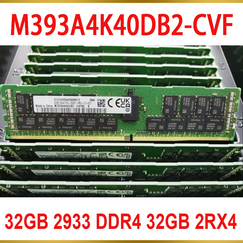 

1Pcs 32G For Samsung 2933 DDR4 32GB 2RX4 PC4-2933Y ECC RDIMM Memory M393A4K40DB2-CVF