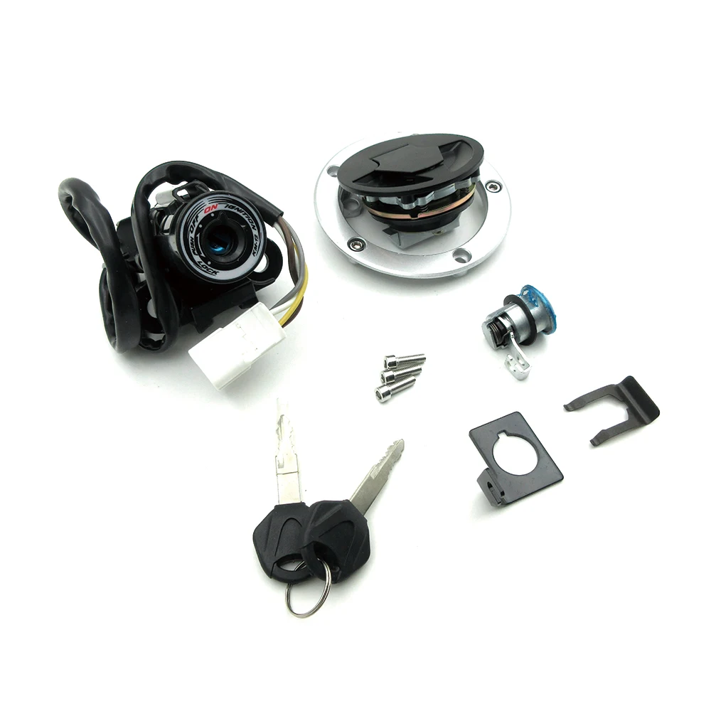 

Motorcycle Ignition Switch Gas Fuel Cap Seat Locks Accessories For Kawasaki Ninja ZX6R ZX-6R ZX636 2013 2014 2015 2016 2017 2018