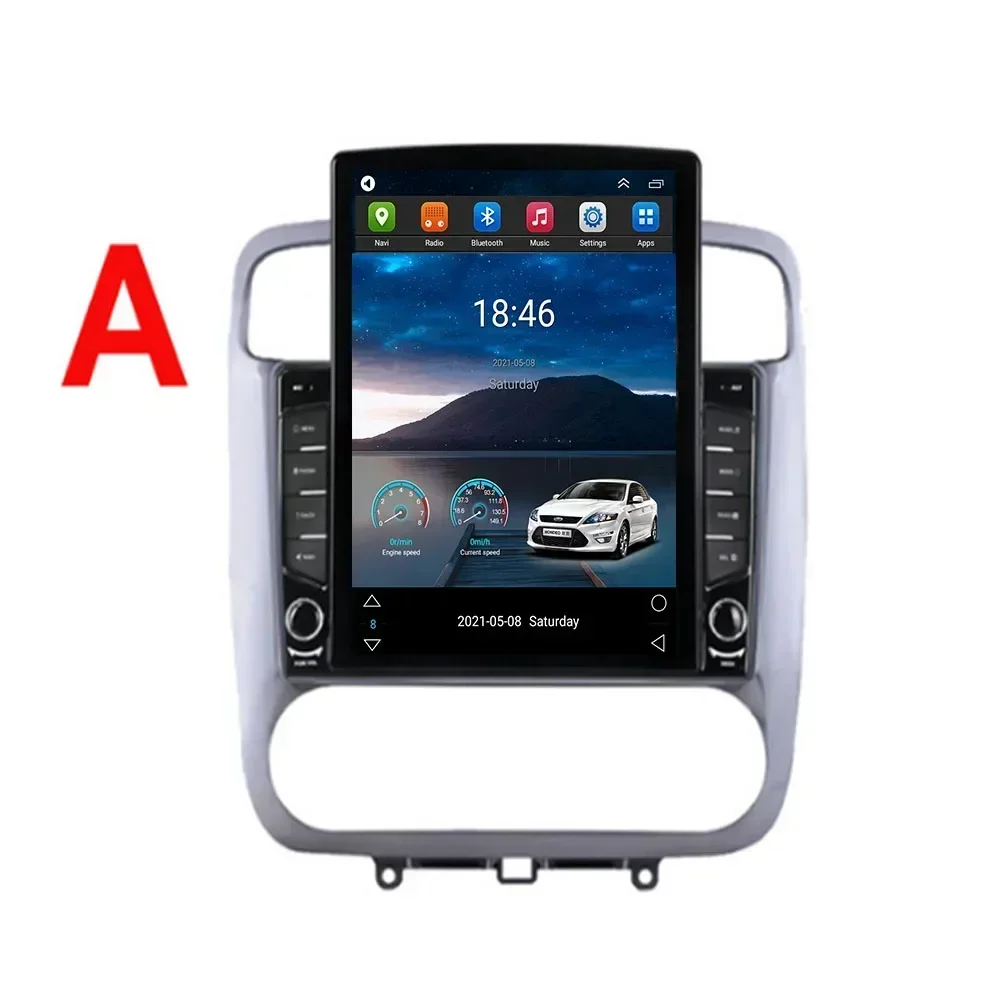 For Tesla Style 2 Din Android 13 Car Radio For Honda Stream 1 2000-2006 Multimedia Video Player GPS Stereo Carplay DSP RDS Camer