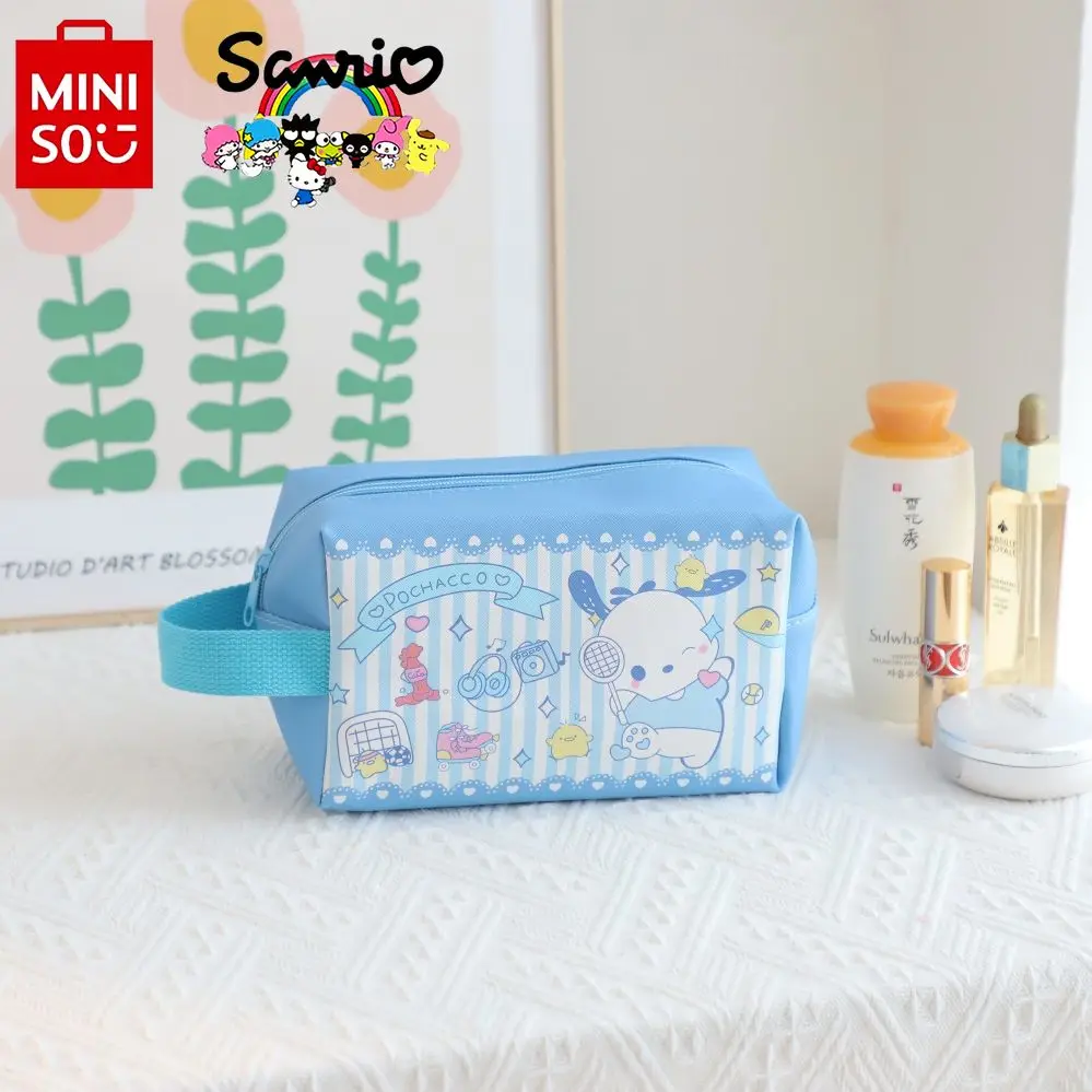 Mininstants Sanurgente-Trousse de maquillage étanche pour femme, sac à main de rangement multifonctionnel, sac à main de dessin animé, haute qualité, à la mode, nouveau