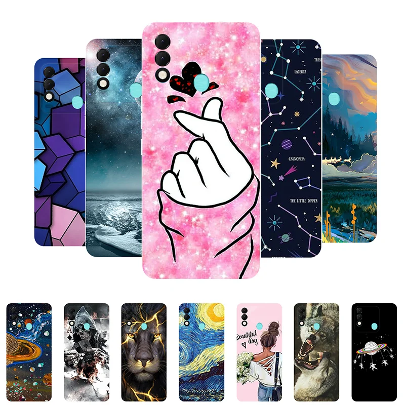 

Case For Tecno Spark 8T Cover Spark8T Soft Silicone Cute Back Case Covers for Tecno Spark 8T KG6p Phone Case Spark 8 T Fundas