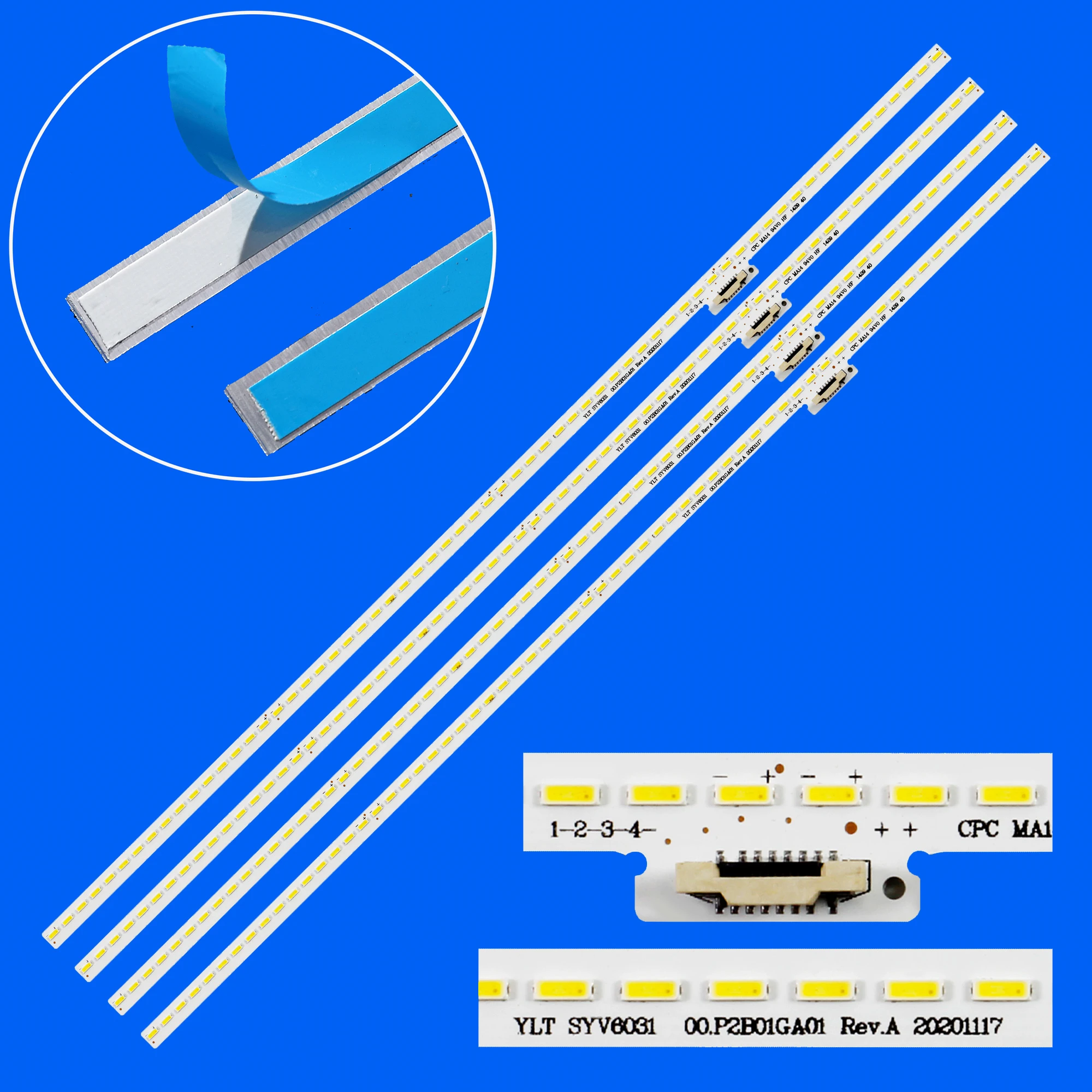 15 kit LED backlight strip for KDL-60W850B KDL-60W855B SONY KDL-60W840B KDL-60W858B YLT SYV6031 00.P2B01GA01 61.P2B05G002 70W850