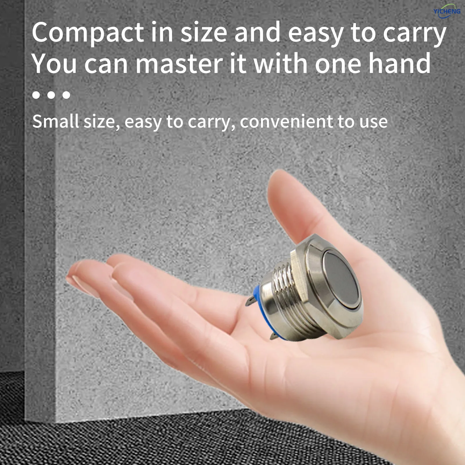 Picture 4: Metal button switch,wholesale 50Pcs/box ,hole size 16mm/19mm/22mm,custom made,Supports OEM.