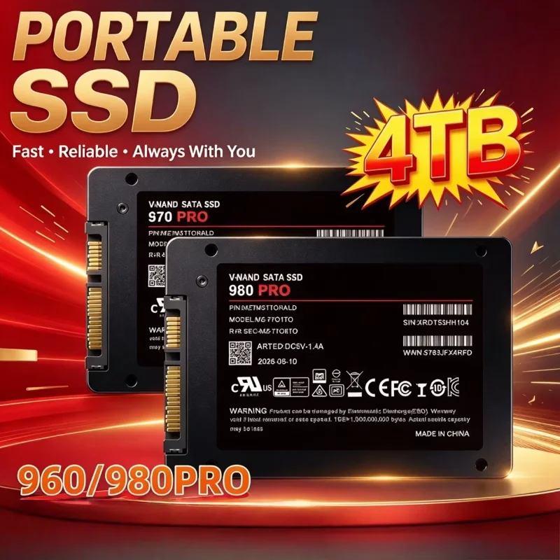 4TB 970/980 PRO Solid State Disk SSD 500GB 1TB 2TB Internal HDD Hard Drive Sata3 2.5 Inch For Laptop Microcomputer Desktop