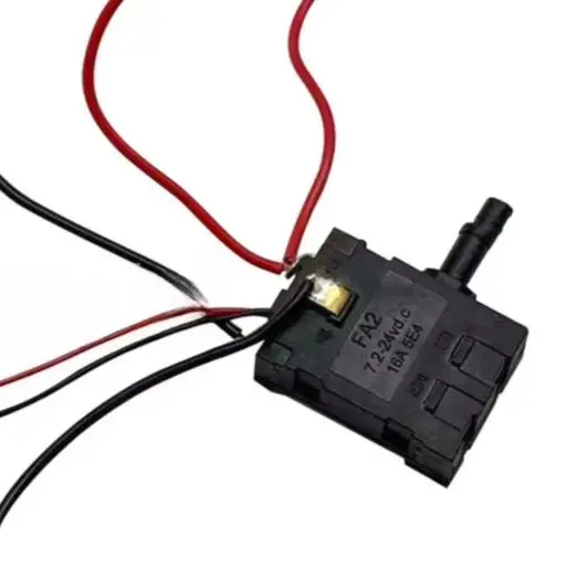 Led Light Switch Ratchet Wrench Switch Ergonomic Handling Sturdy Plastic Material Lightweight Construction Compact Design