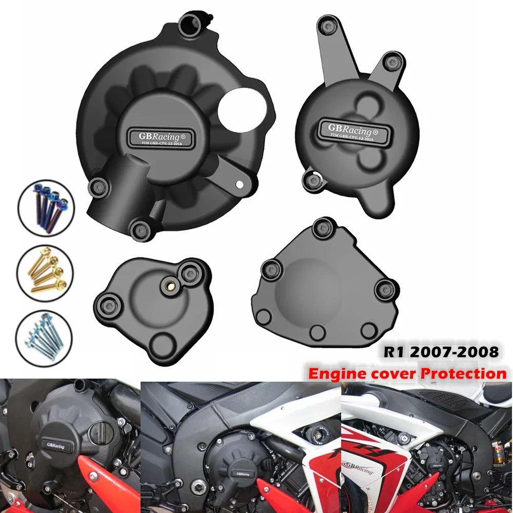 

Motorcycles Engine cover Protection case GB Racing For case For YAMAHA YZF R1 2007-2008