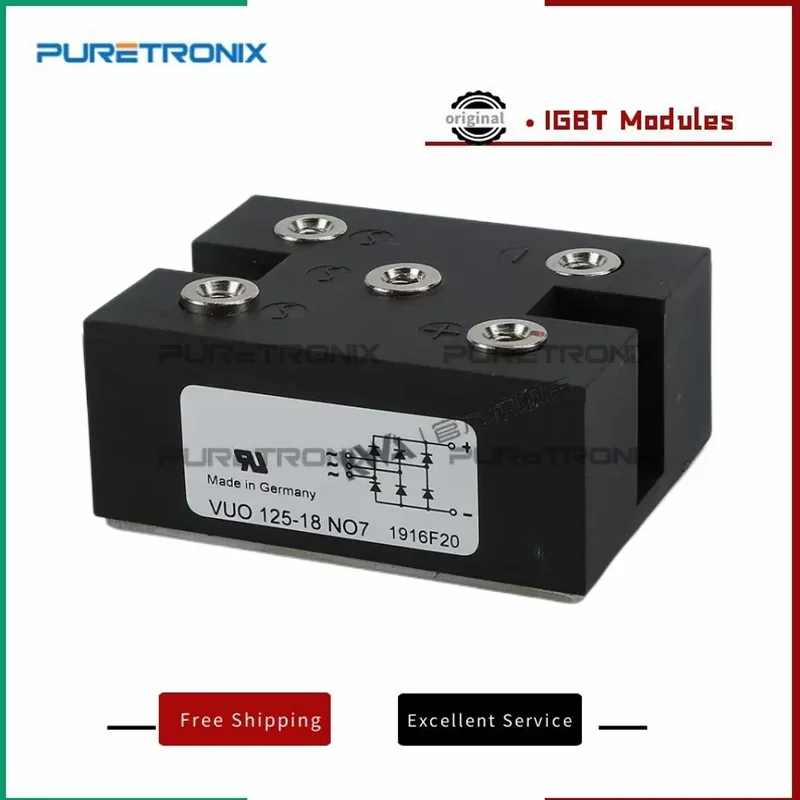 VUO125-16NO7 VUO125-14NO7 VUO125-12NO7 VUO105-16NO7 VUO105-12NO7 وحدة الطاقة الأصلية الجديدة