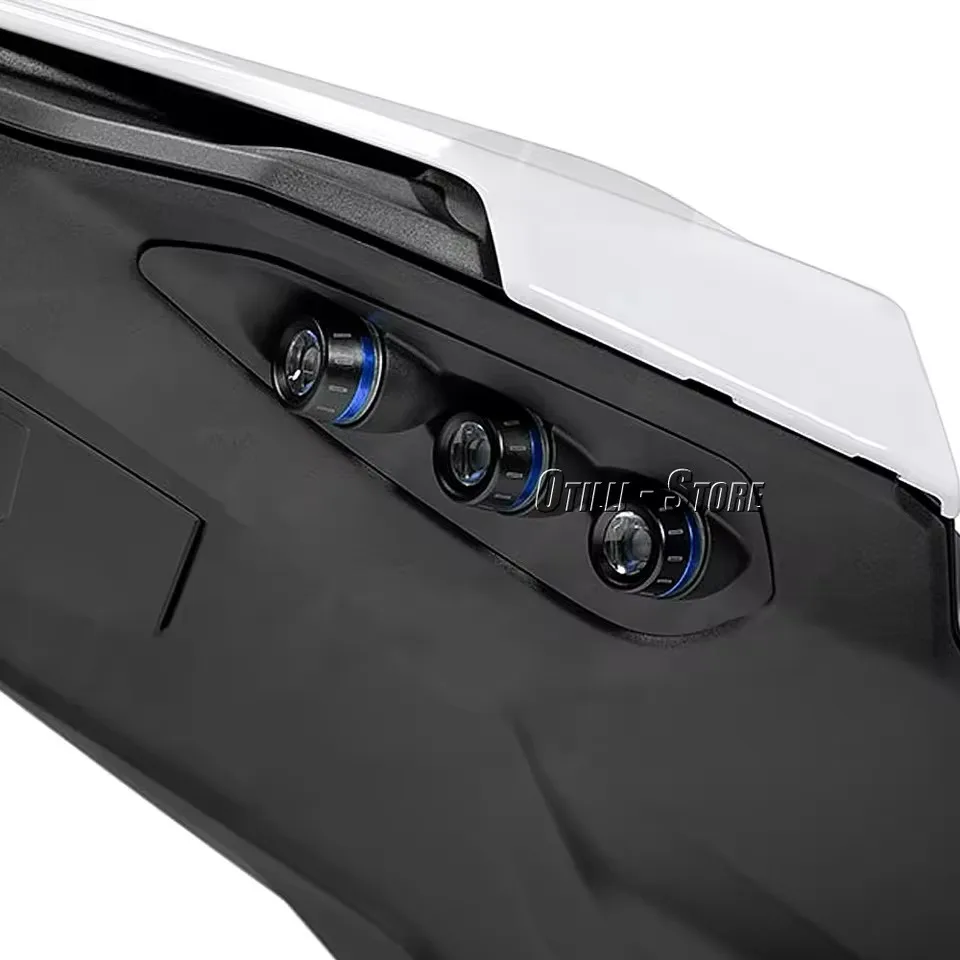 LED integrated taillights, brake lights, turn signals, and flashers suitable for BMW S1000RR 2023-2025 motorcycles view 4