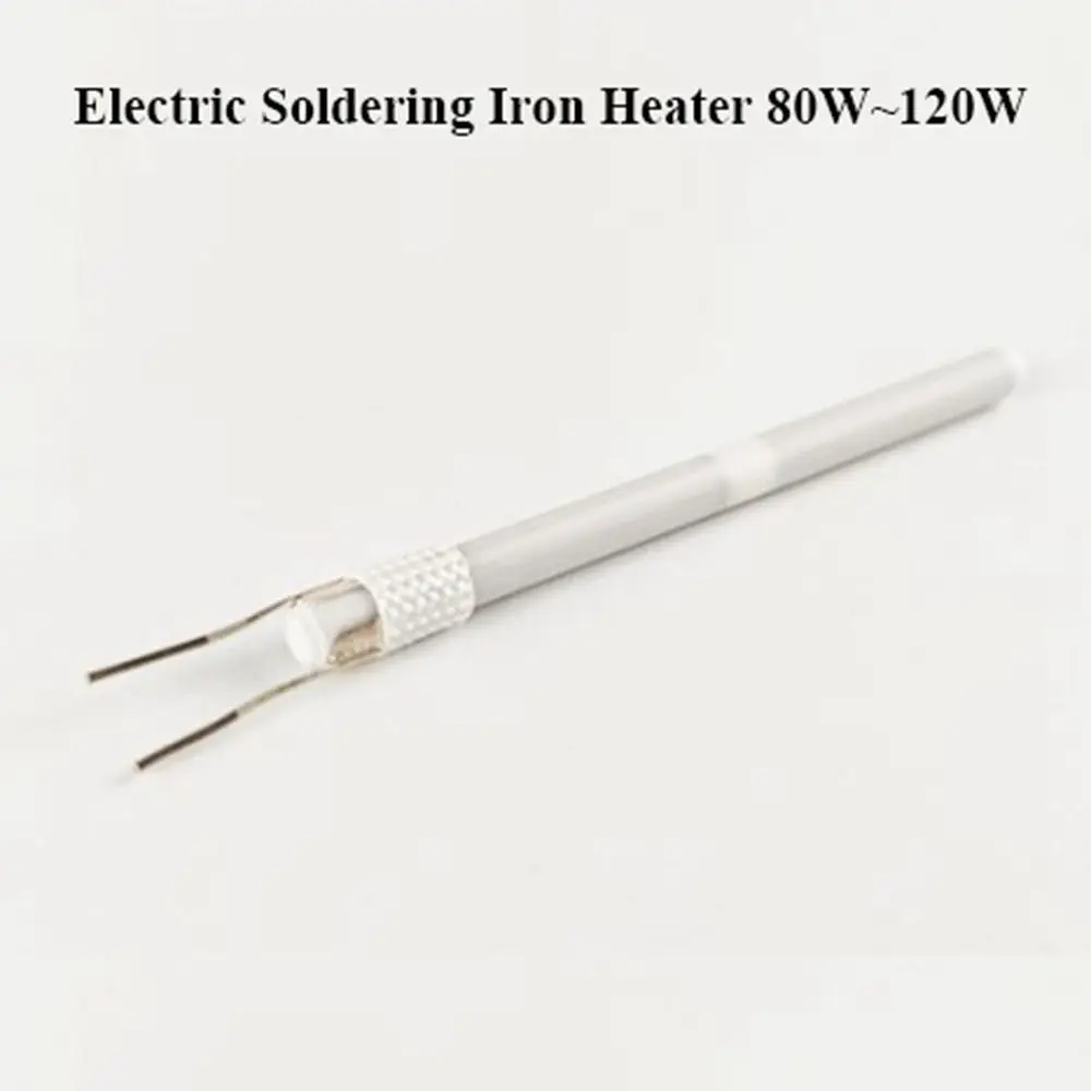 Adjustable Temperature Electric Soldering Iron Heater 200-480℃ Digital Temperature Iron Heating Core 80W~120W Plug-in Ceramic