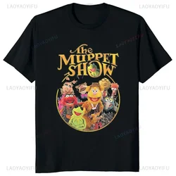 Fashion Muppet Kermit Show Logo Pig Fozzie Animal Adult T-shirt