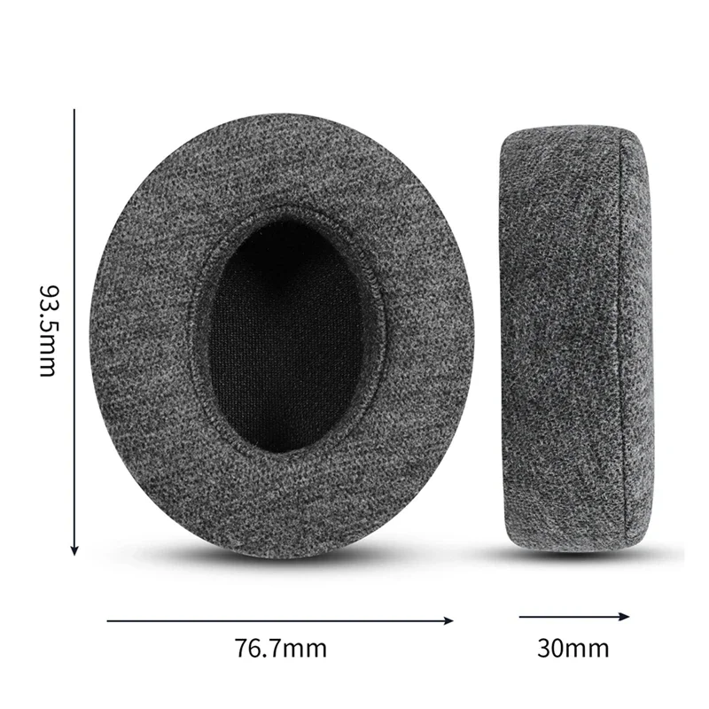 Ersatz-Ohrpolster aus neuem Prozess-Baumwollstoff, die Ihr Kopfhörer-Erlebnis für Beats Studio2/3 Headset-Reparaturteile wiederherstellen. – Detail 5