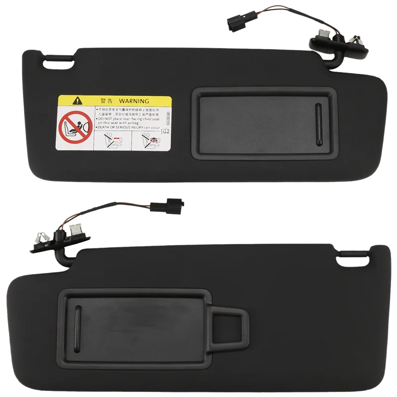 

AU28-Car Front Sun Visor Panel With Makeup Mirror For VW Jetta Golf 7 MK7 T-Cross Passat B8 5GG857551 5GG857552