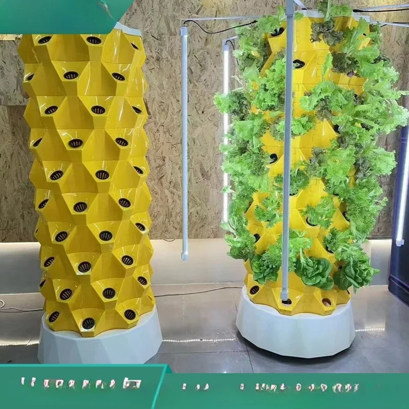 Pineapple Tower Hydroponic Planting Tower Thickened New Soilless Cultivation ABS Material Greenhouse Greenhouse