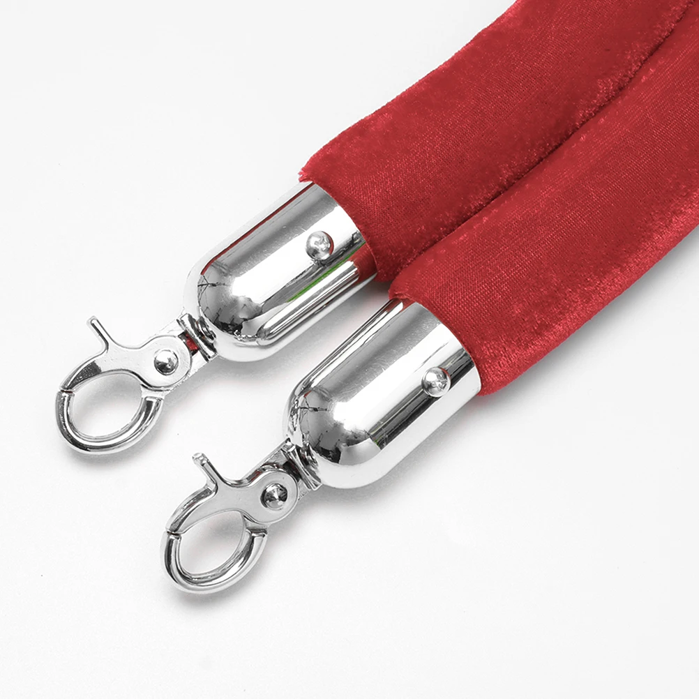 

2pcs Rope End Stoppers Heavy Duty Stainless Steel Decking Rope Fittings Metal Cord Lock Stopper Hook for Hanging