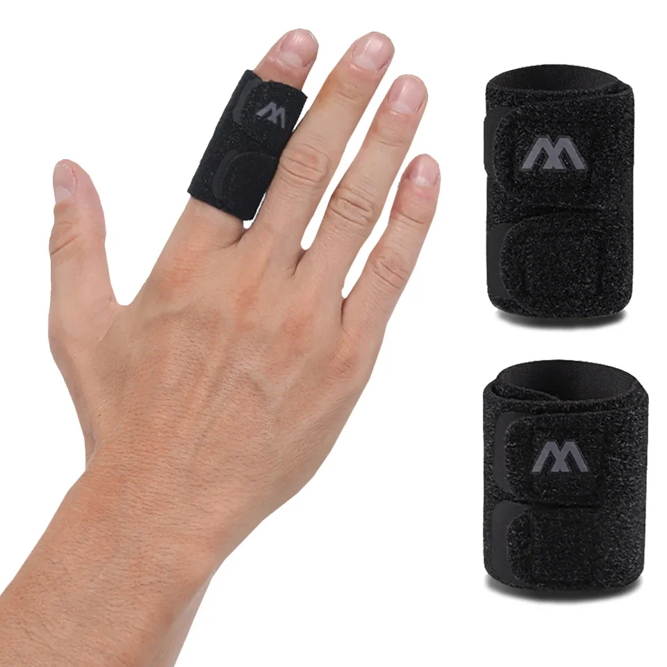 LOOGDEEL Sports Finger Splint Guard Hand Protector Sleeve Basketball Sprain Dislocation Fracture Finger Splint Corrector Support