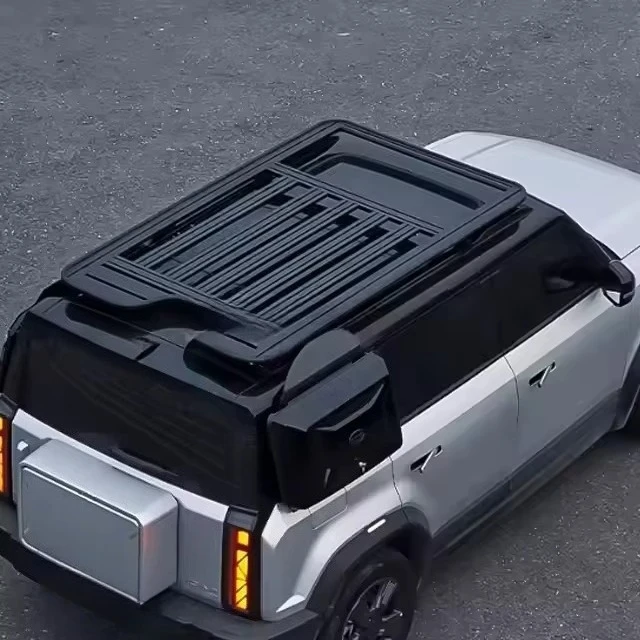 Hot Sale Kit Car Accessories Tool Storage Side Box Side Ladder Luggage Roof Rack for 03 J6 2025