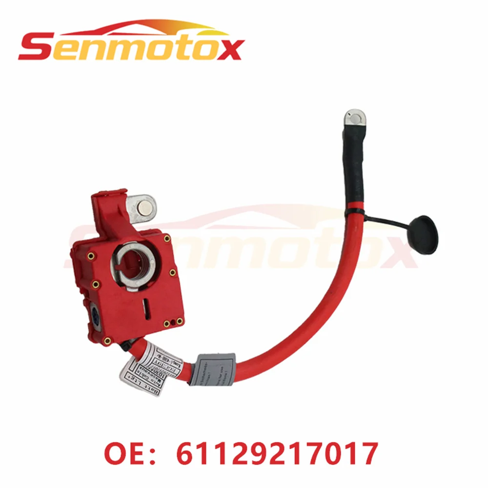 61129217017 12V Car Battery Cable Positive Battery Fuse Cable9 217017 For BMW 1 Series E81 E87 116i 118d 118i 120d 2004-2012