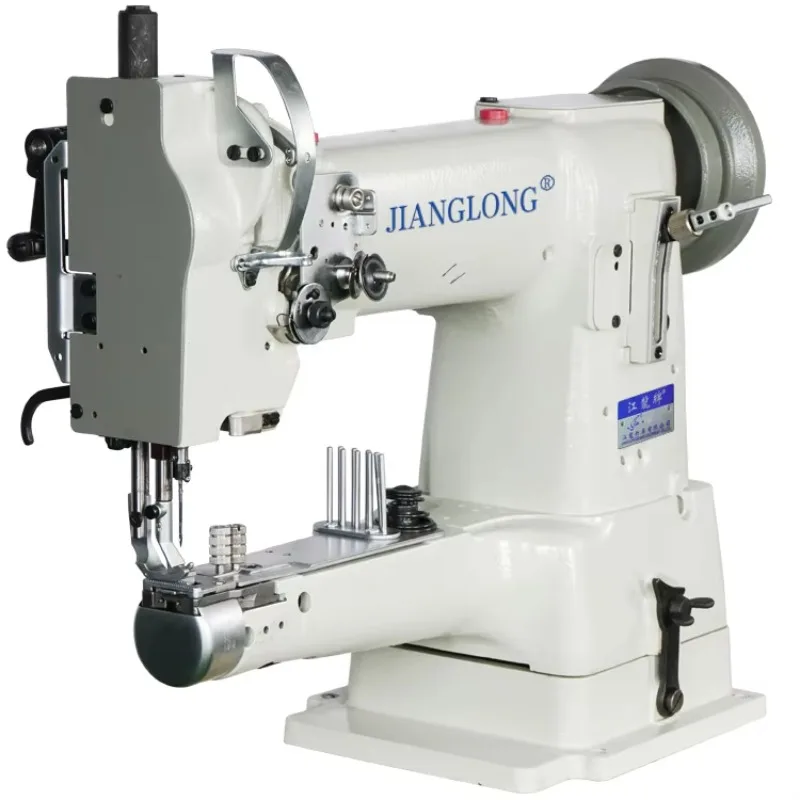 

335 Wholesaler Compound Feed Industrial Narrow Cylinder Arm Binder Attachment Lockstitch Sewing Machine