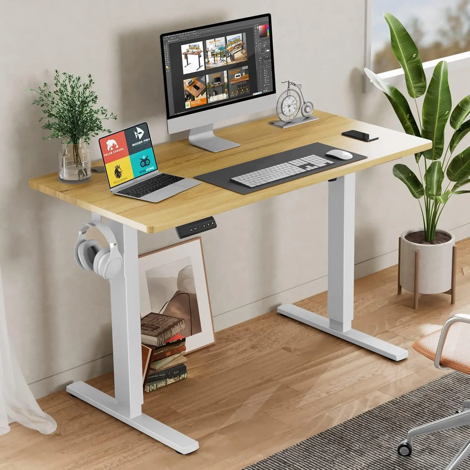 

Ergonomic Electric Office Tables Lifting Office Tables Office Standing Smart Desk Base Lift Table