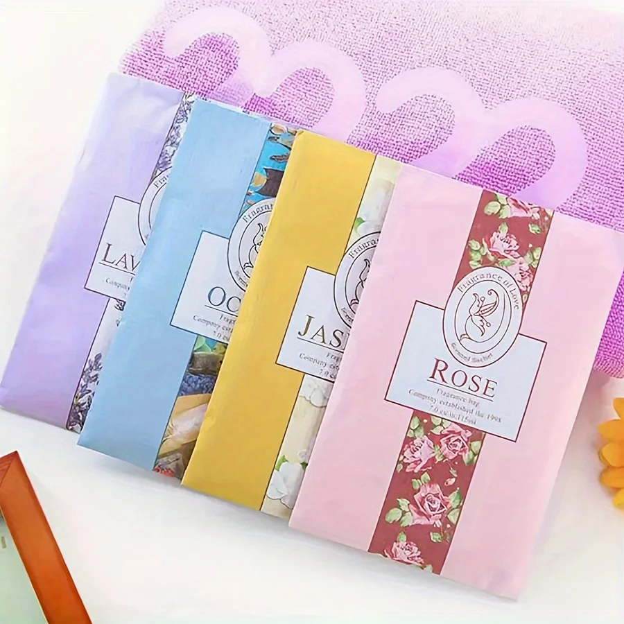 5 قطع من أكياس رائحة الخزانة المحمولة، أكياس معطرة معلقة متينة، أساسيات المنزل والطلاب، منظم لتنقية الهواء