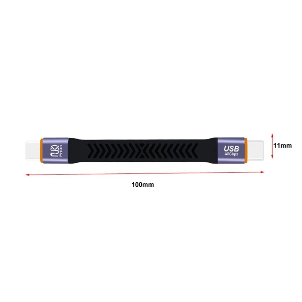 A003  40Gbps USB 3.2 Type C Cable Fast Charging Usb C to UsbC Cable High Speed TypeC Data Cable Quick Charging Fast Data Transfe
