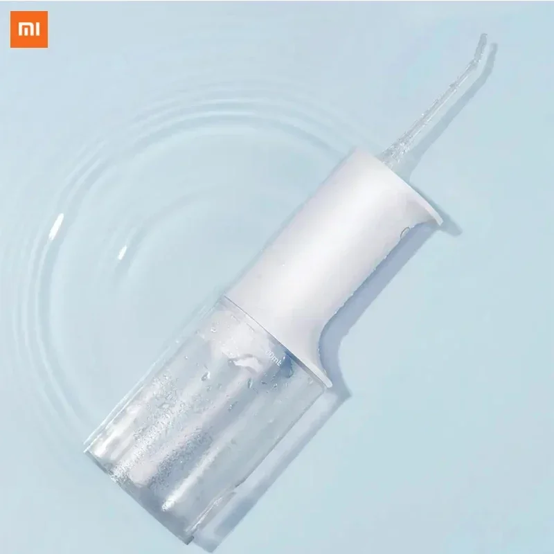 Original XIAOMI Mijia Oral Irrigator Water Pick Rechargeable Dental Flosser Electric Water Jet Waterpulse for Teeth Cleaning