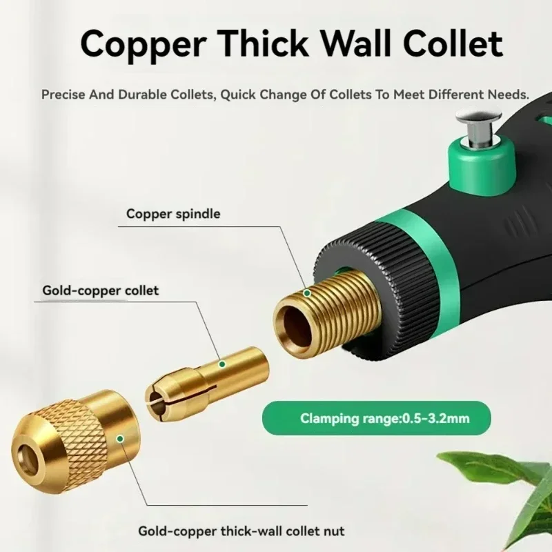 Mini Grinder Engraver Rotary 3.7V Electric Drill Tool For Metal Glass Ceramic Grinding Engraving Cutting Polishing