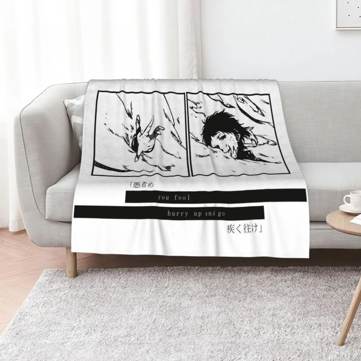 

Shin Soukoku Throw Blanket Custom Beach Soft anime Blankets