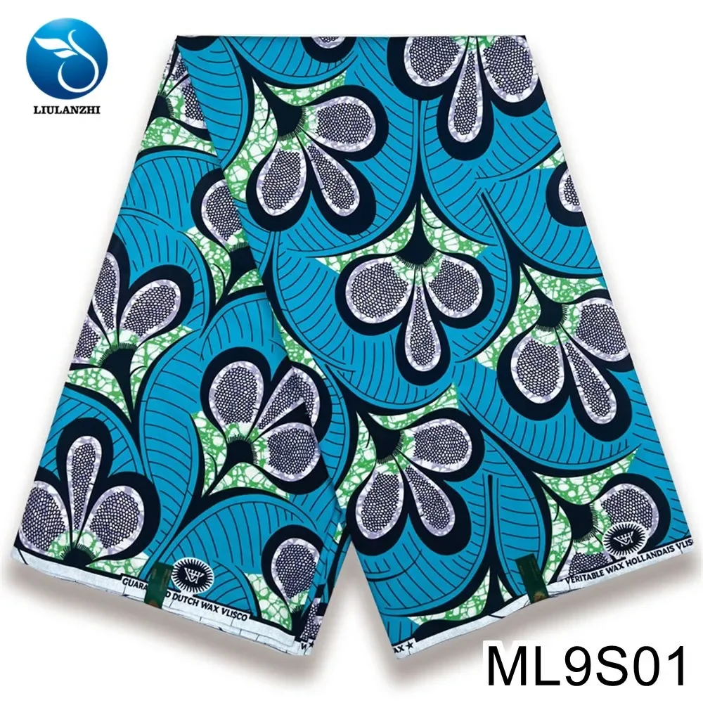 

2025 New High Quality Super, 100% Cotton, African Fabric, Batik Printing ML9S1443