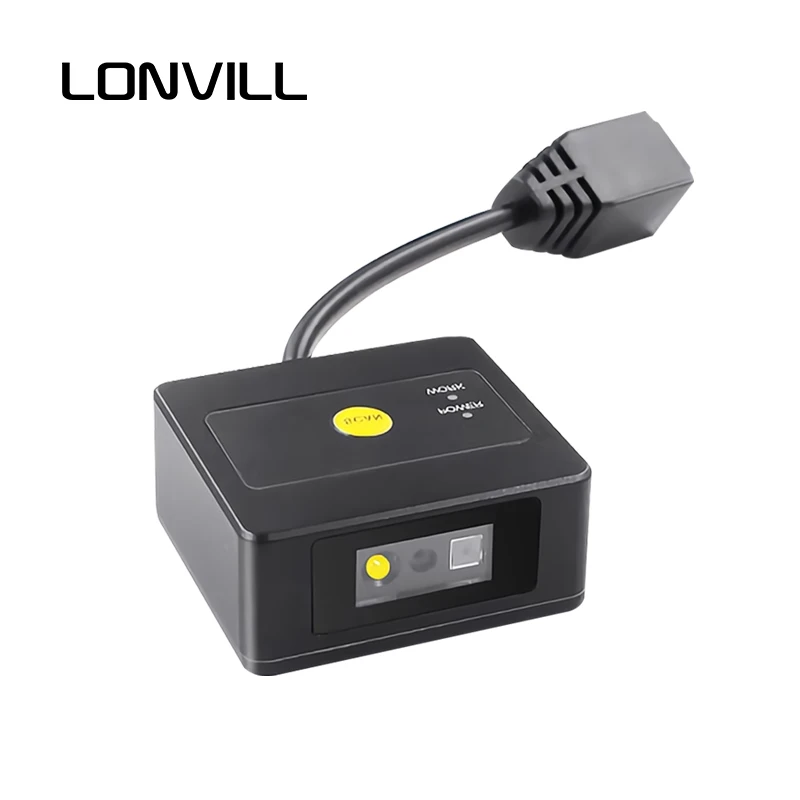 Customized Embedded 2d Wired Mini Qr Code Scanner Cable Vending Machine Barcode Scanner