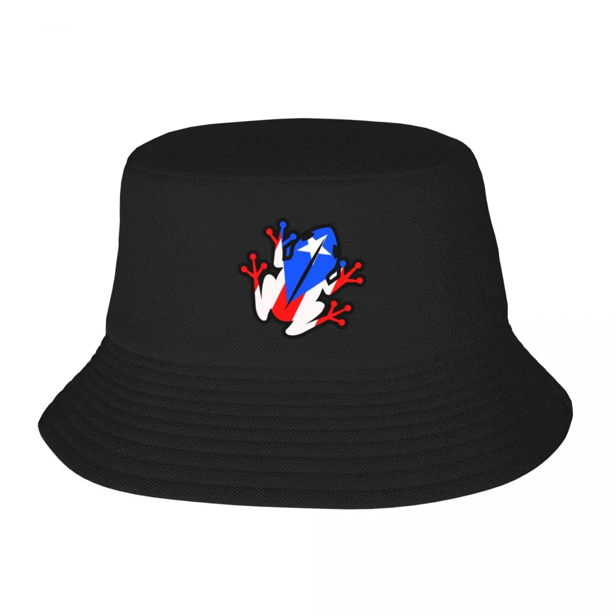 Coqui,Puerto Rican frog Bucket Hat birthday Cosplay Trucker Hat Beach Bag Men Women's