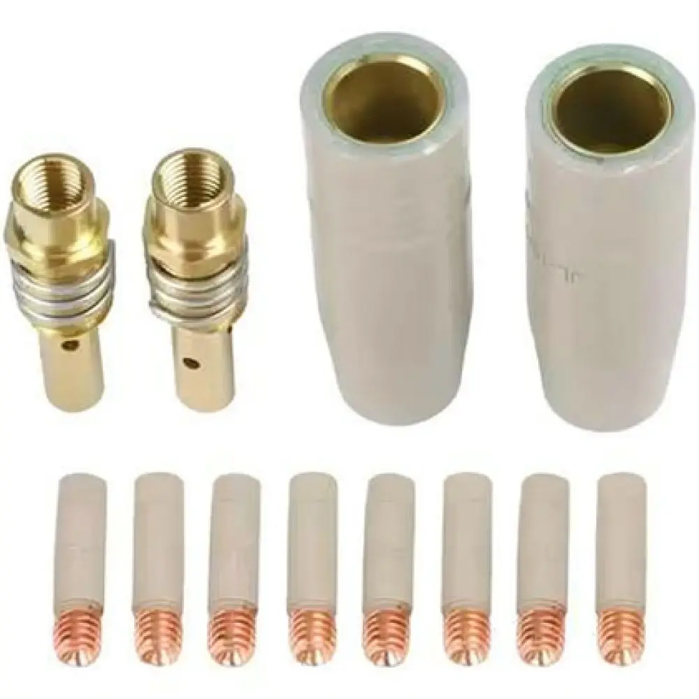 Welding Machine Accessory Kit For Ash Mb15ak 24kd Applicator Nozzle Contact Tips Holder Gas Shielding Repair Components