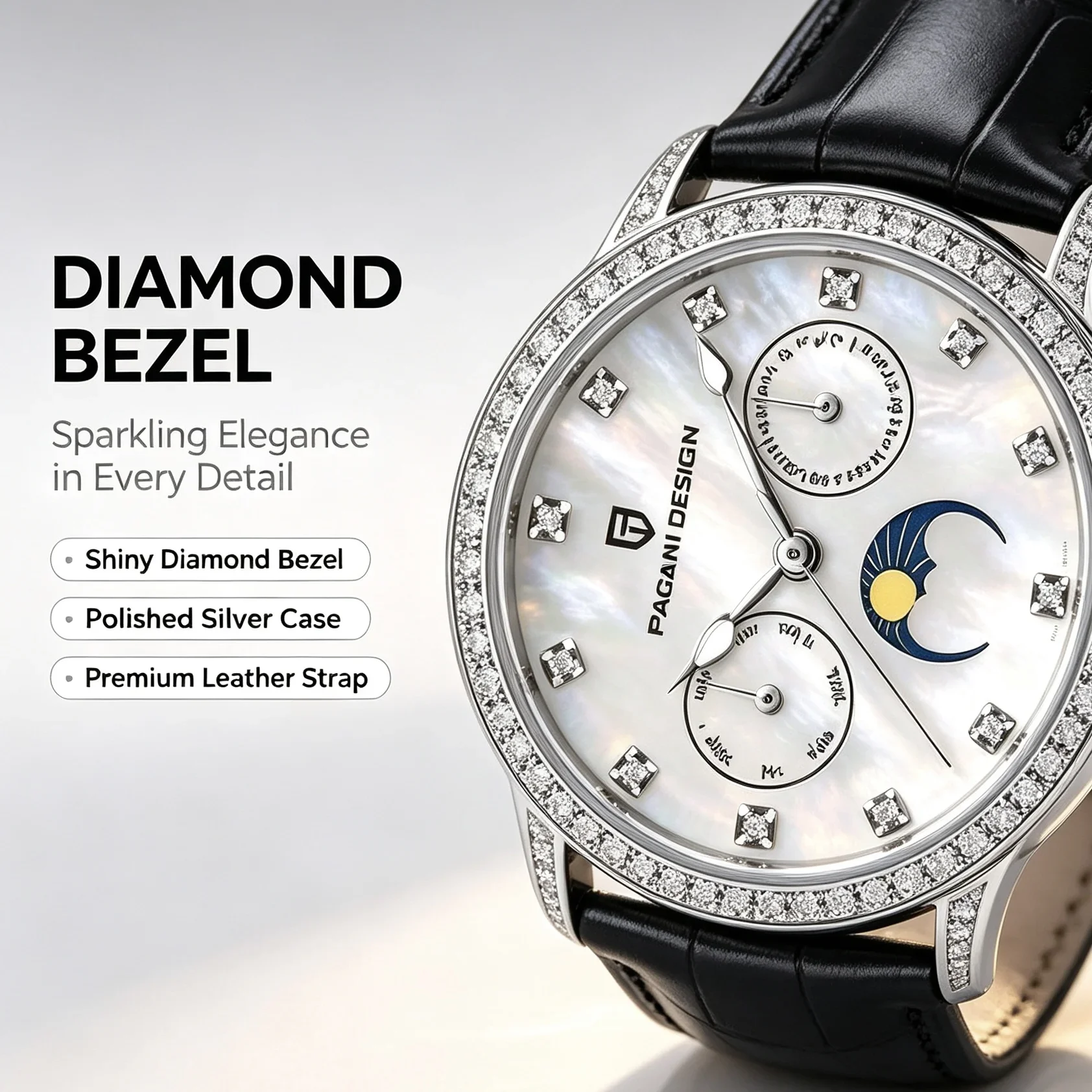 Fashion Women Watches - PAGANI DESIGN PD-1789 Montre à Quartz