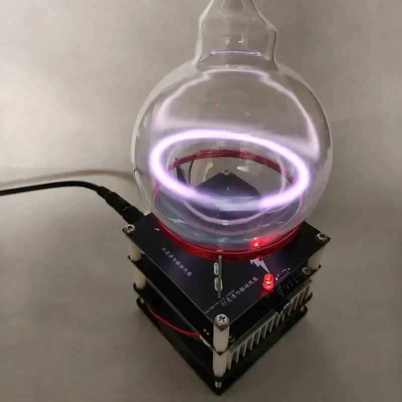 Ring Tesla Toroidal Plasma Ark Reactor Inert Gas Glowing Ion Sphere