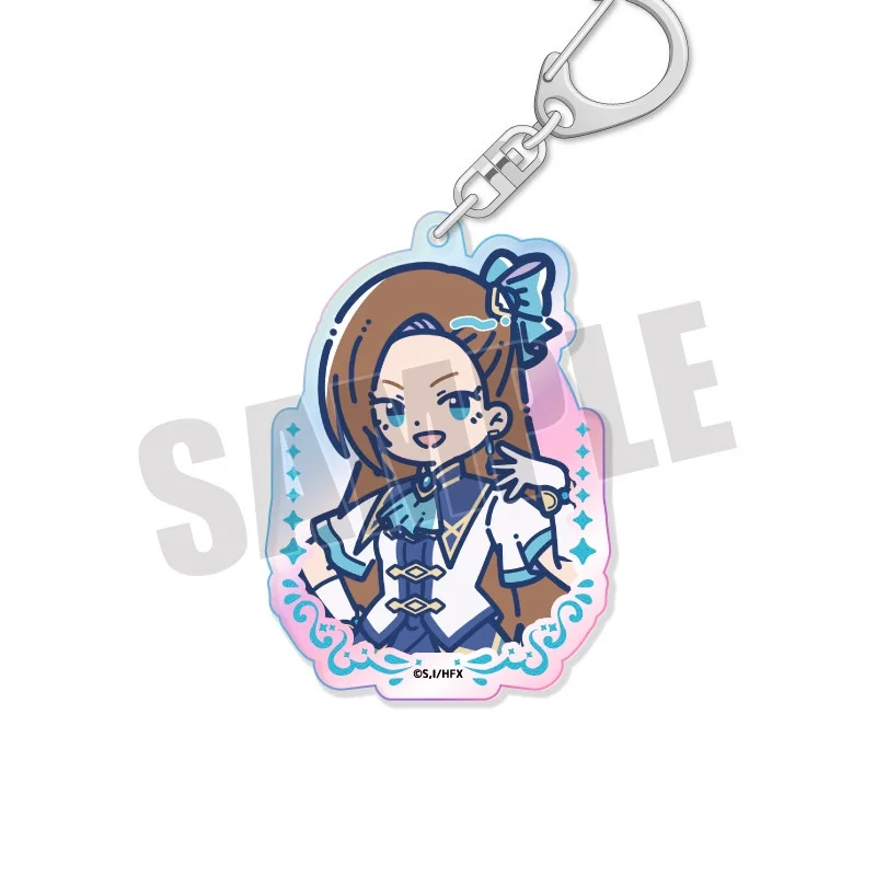 My Next Life as a Villainess: All Routes Lead to Doom! Cartoon Figure Acrylic KeyChain Transparent Pendant Backpack Ornament