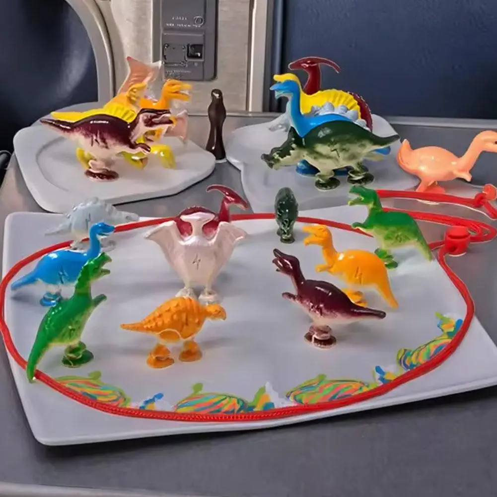 

Магнитный шахматный набор «20 динозавров» с веревочными игрушками-антистресс для детей и взрослых, рождественские семейные игры, 20 штук