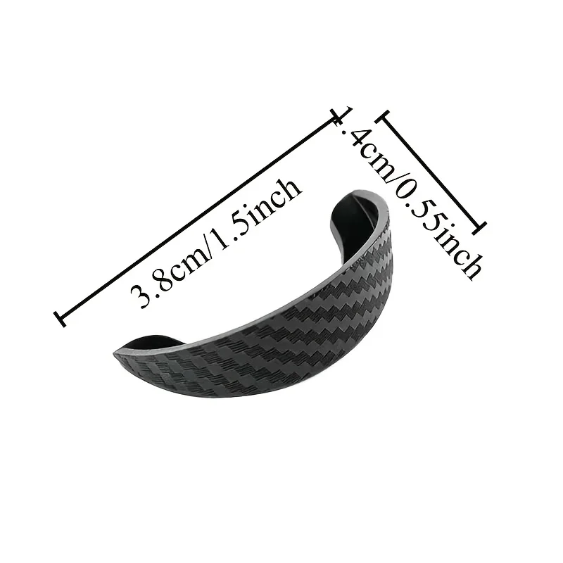 Carbon Fiber Car Rear Camera Rain Shield – Waterproof Universal Reverse Camera Protector, Auto Exterior Accessory