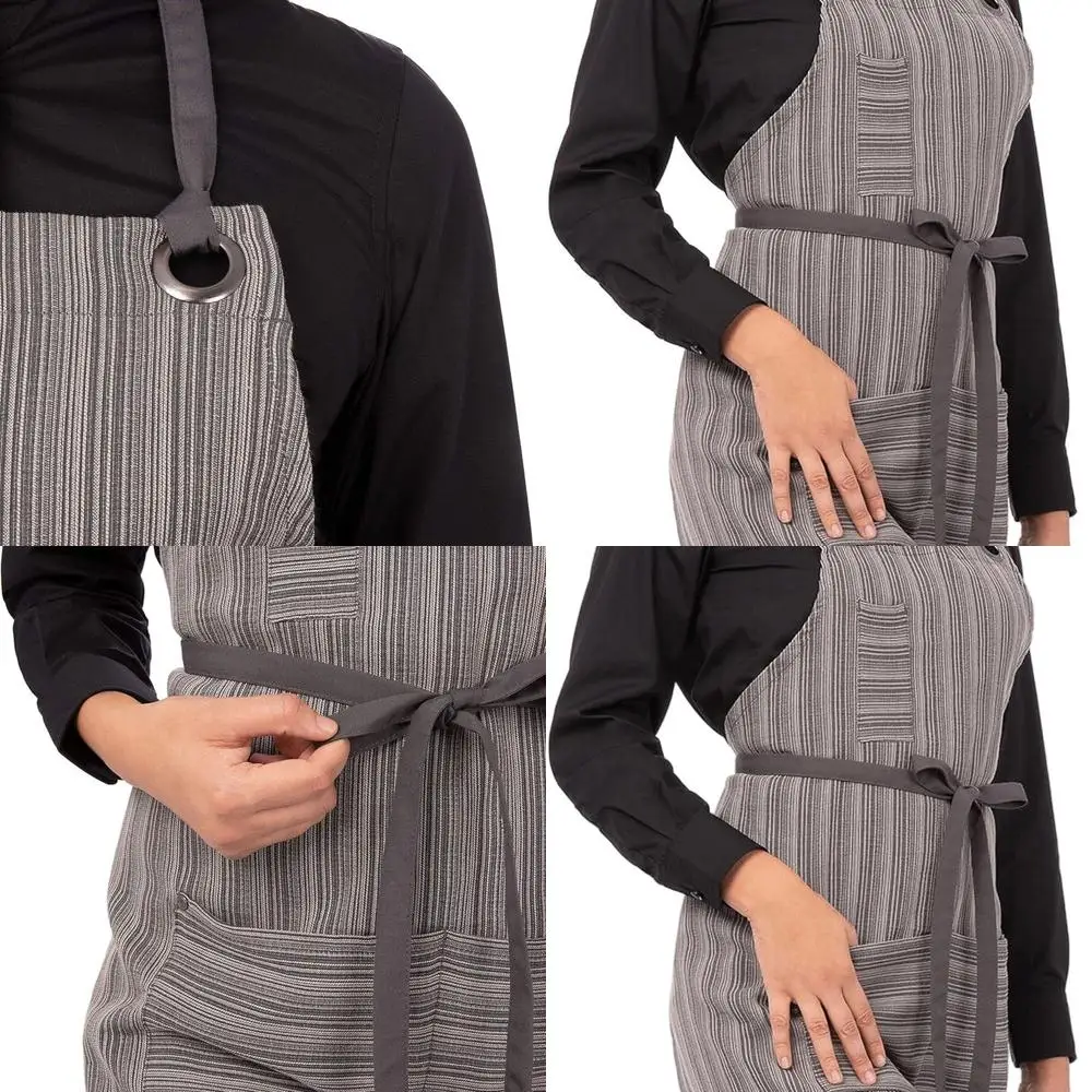 

Unisex Chef's Brooklyn Style Bib Apron by Chef Works