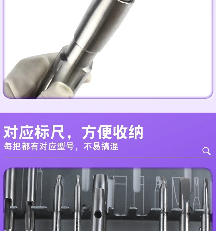 Instrument kit Surgical instruments Medical internal fixation Removal instrument kit