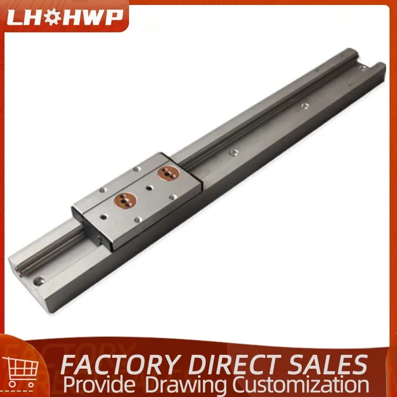 Dual-axis Guide Rail Linear Rail 1pc SGR20 100mm-500mm+high Speed Guider Locking Slider SGB20 With Lock