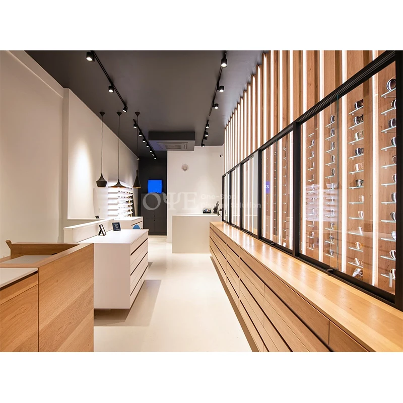 Custom. Aangepaste Commerciële Metalen Houten Brillen Zonnebril Display Rack Sieraden Display Stand Winkel Winkel Tentoonstelling Sho