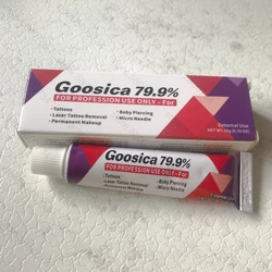 Goosica 79.9% Tattoo Care Cream Befor for Piercing Semi Permanent Makeup Eyebrow Lip Body Tattoo Cream 10g