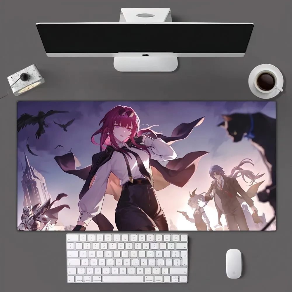 Imagem -05 - Honkai Star Rail Gamer Mousepad Mouse Pad Longa Esteira de Mesa para Escritório Jogo Quente