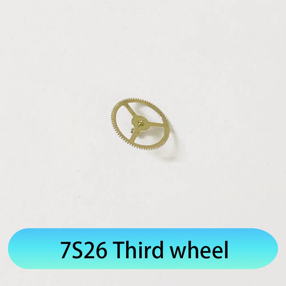

Watch Repair Parts Suitable for 7S26 Movement Three Wheel Watch Accessories Third Wheel