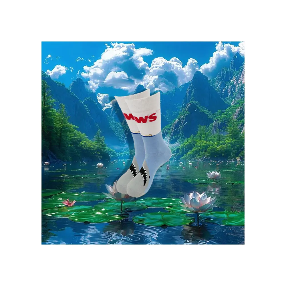 

Wholesale and retail Cartoon cartoon pattern design senior boy tube crew socks