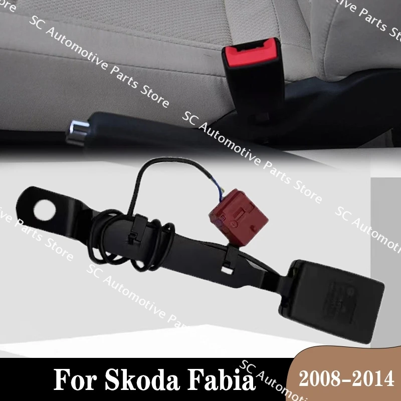 

1 шт. для Skoda Fabia 2008-2014 5JD858472 5JD858471 заглушка ремня безопасности пряжка автомобильного ремня безопасности фиксирующий замок фиксатор замка